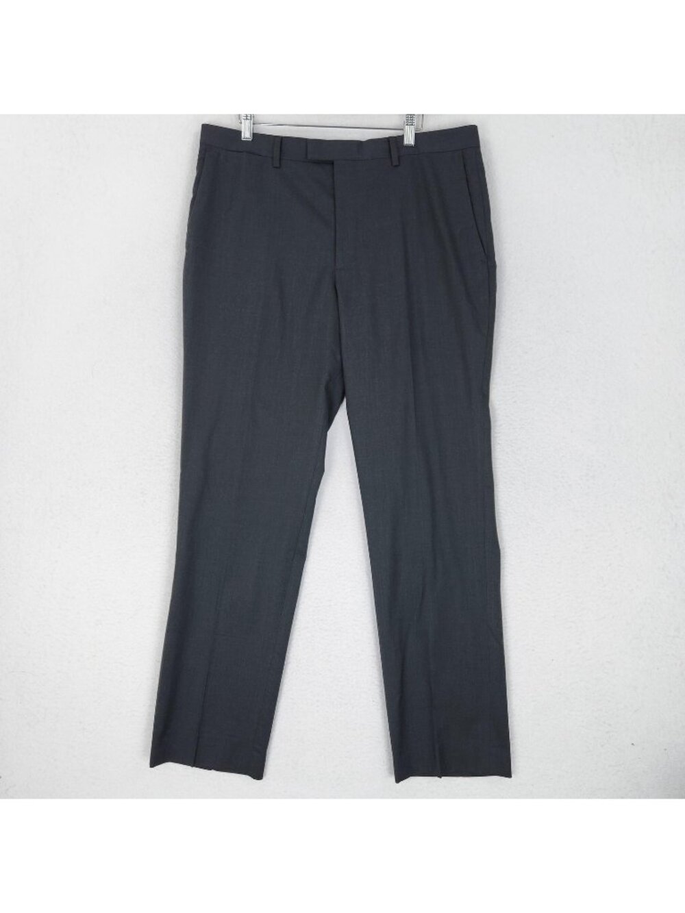 Banana Republic Pants Mens 35x32 Gray Standard Fit Marzotto Super 120s Wool